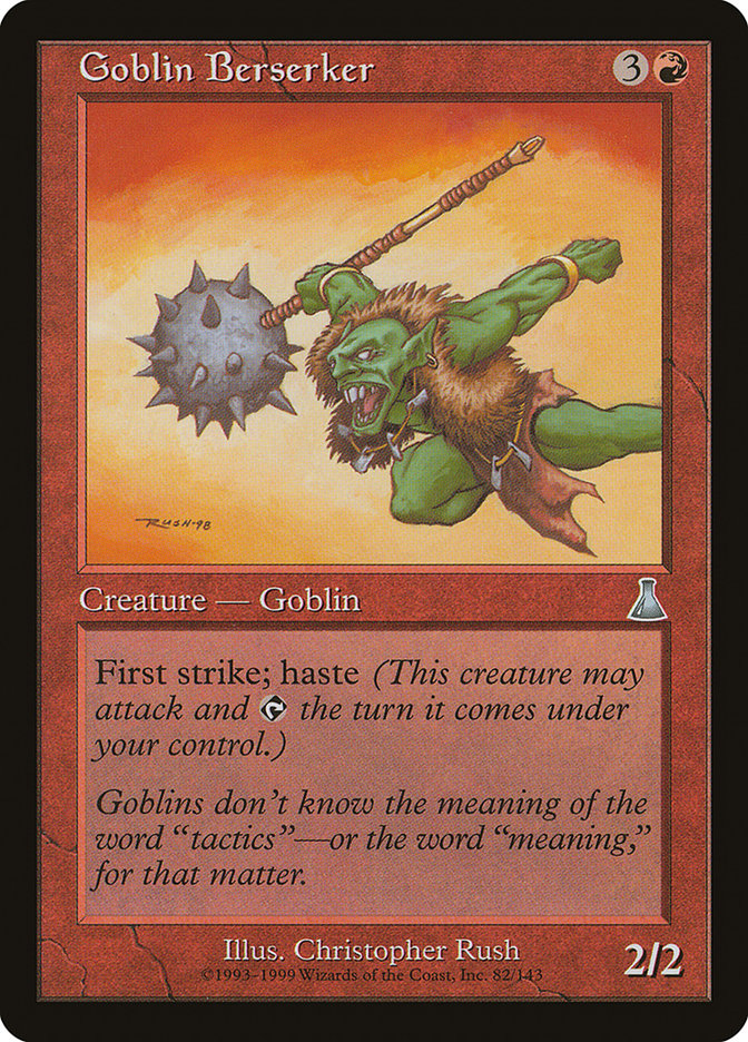 Goblin Berserker [Urza's Destiny] | Shuffle n Cut Hobbies & Games