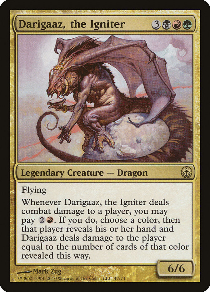 Darigaaz, the Igniter [Duel Decks: Phyrexia vs. the Coalition] | Shuffle n Cut Hobbies & Games