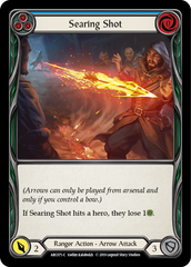Searing Shot (Blue) [ARC071-C] 1st Edition Rainbow Foil | Shuffle n Cut Hobbies & Games