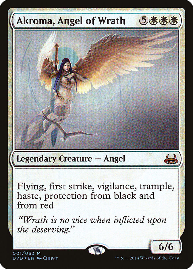 Akroma, Angel of Wrath (Divine vs. Demonic) [Duel Decks Anthology] | Shuffle n Cut Hobbies & Games
