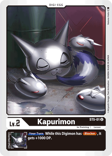Kapurimon [ST5-01] [Starter Deck: Machine Black] | Shuffle n Cut Hobbies & Games