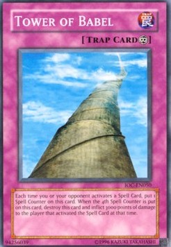 Tower of Babel [IOC-EN050] Common | Shuffle n Cut Hobbies & Games