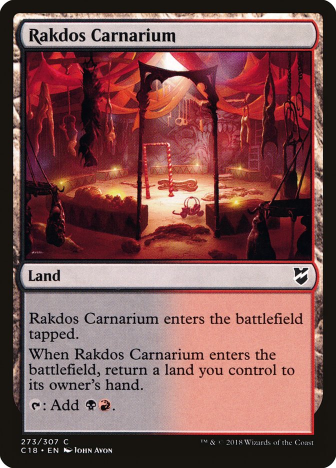 Rakdos Carnarium [Commander 2018] | Shuffle n Cut Hobbies & Games