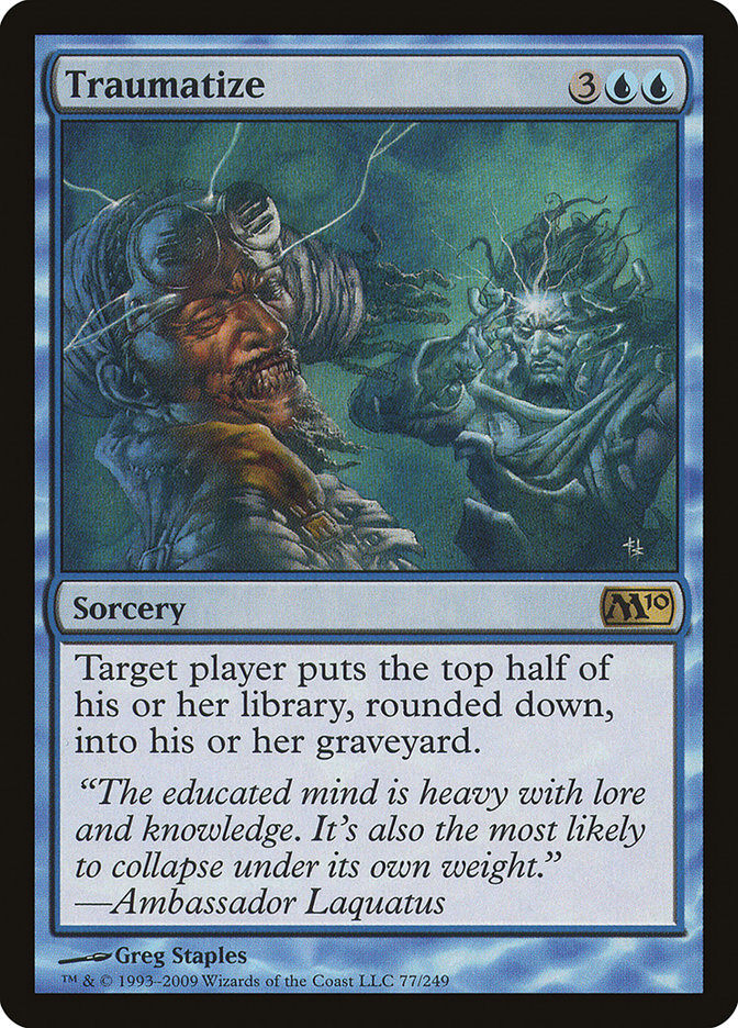 Traumatize [Magic 2010] | Shuffle n Cut Hobbies & Games