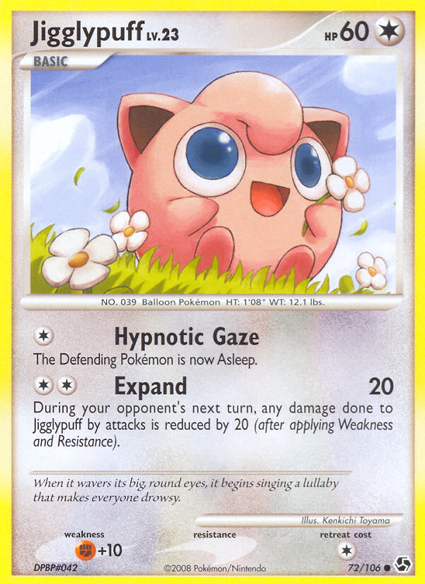 Jigglypuff (72/106) [Diamond & Pearl: Great Encounters] | Shuffle n Cut Hobbies & Games