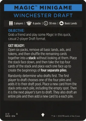 Winchester Draft (Magic Minigame) [Kamigawa: Neon Dynasty Minigame] | Shuffle n Cut Hobbies & Games