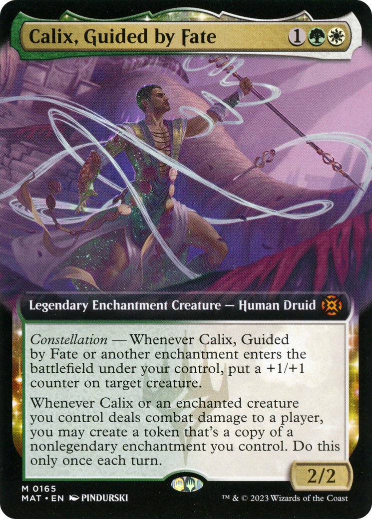 Calix, Guided by Fate (Extended Art) [March of the Machine: The Aftermath] | Shuffle n Cut Hobbies & Games