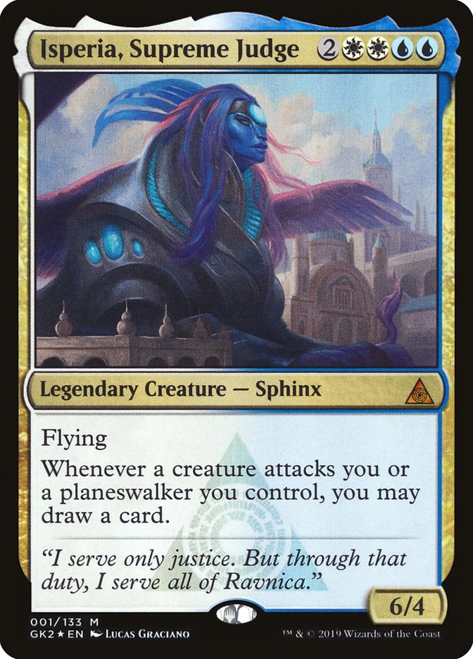 Isperia, Supreme Judge [Ravnica Allegiance Guild Kit] | Shuffle n Cut Hobbies & Games