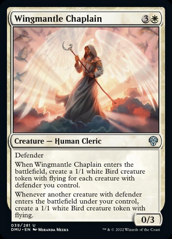 Wingmantle Chaplain [Dominaria United] | Shuffle n Cut Hobbies & Games