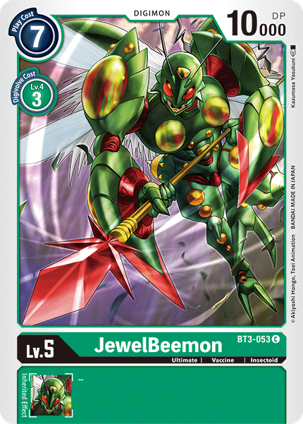 JewelBeemon [BT3-053] [Release Special Booster Ver.1.5] | Shuffle n Cut Hobbies & Games