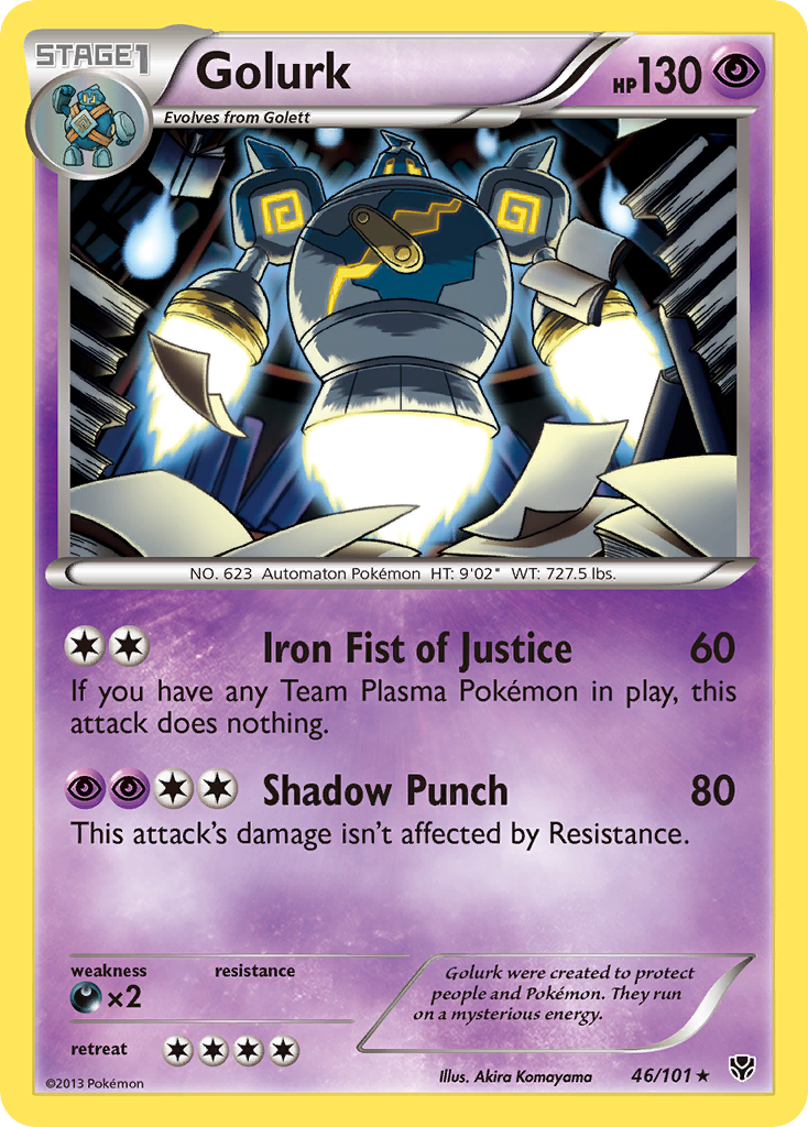 Golurk (46/101) [Black & White: Plasma Blast] | Shuffle n Cut Hobbies & Games