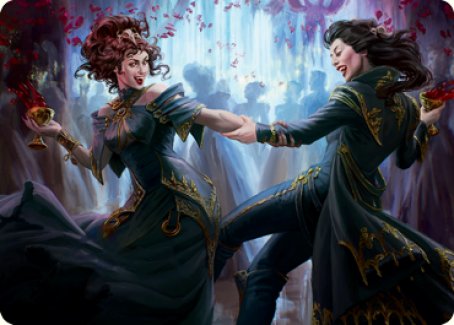 Falkenrath Celebrants 1 Art Card [Innistrad: Crimson Vow Art Series] | Shuffle n Cut Hobbies & Games