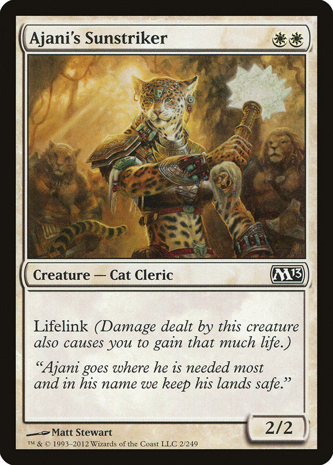 Ajani's Sunstriker [Magic 2013] | Shuffle n Cut Hobbies & Games