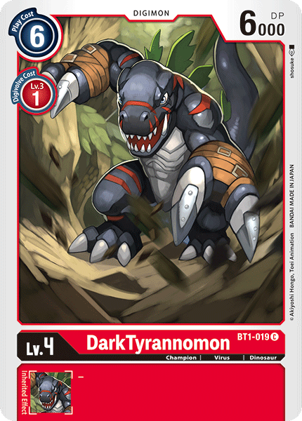 DarkTyrannomon [BT1-019] [Release Special Booster Ver.1.0] | Shuffle n Cut Hobbies & Games