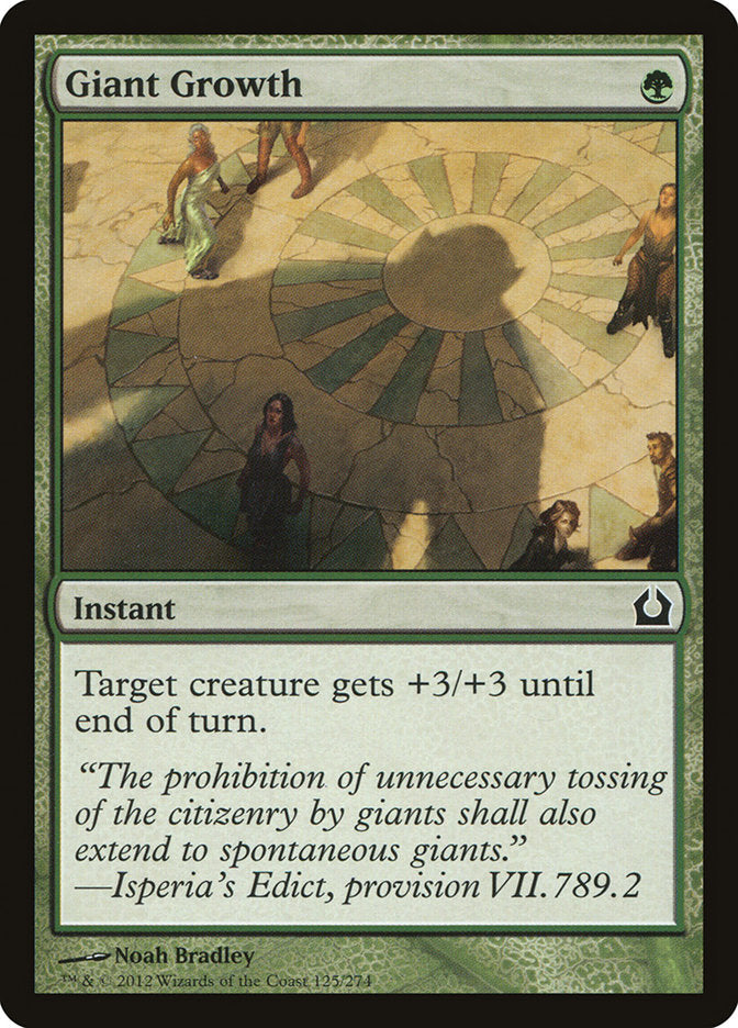 Giant Growth [Return to Ravnica] | Shuffle n Cut Hobbies & Games
