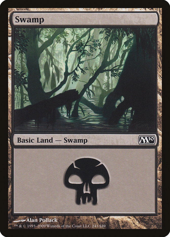 Swamp (241) [Magic 2010] | Shuffle n Cut Hobbies & Games