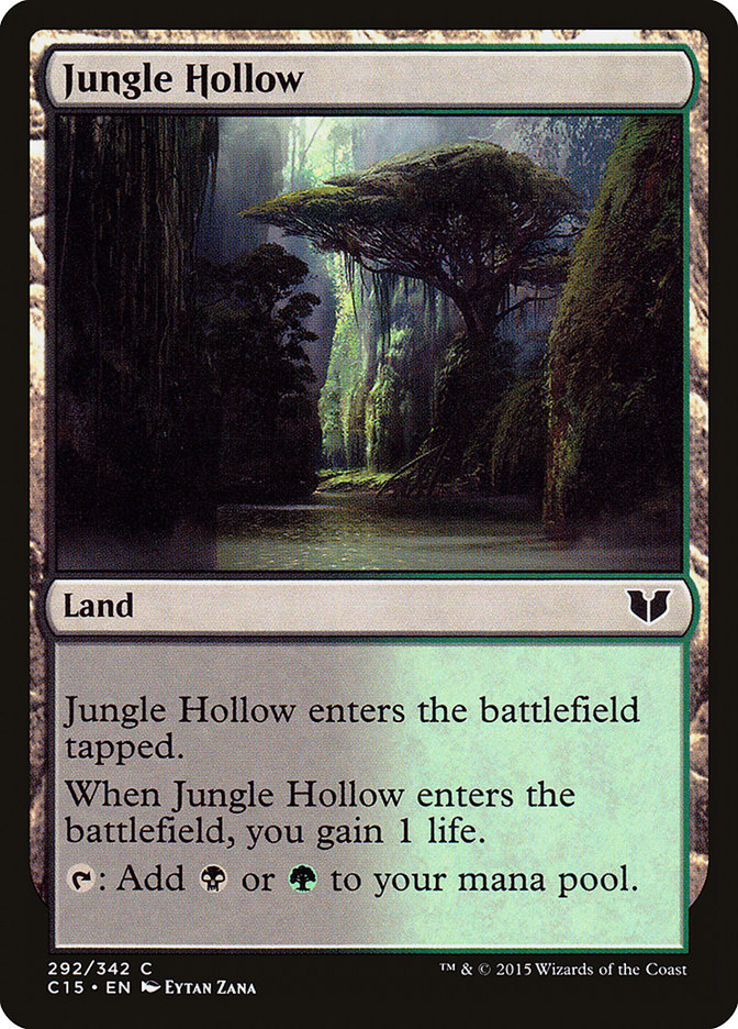 Jungle Hollow [Commander 2015] | Shuffle n Cut Hobbies & Games