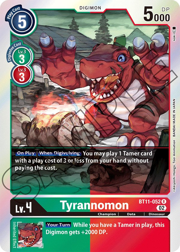 Tyrannomon [BT11-052] [Dimensional Phase] | Shuffle n Cut Hobbies & Games