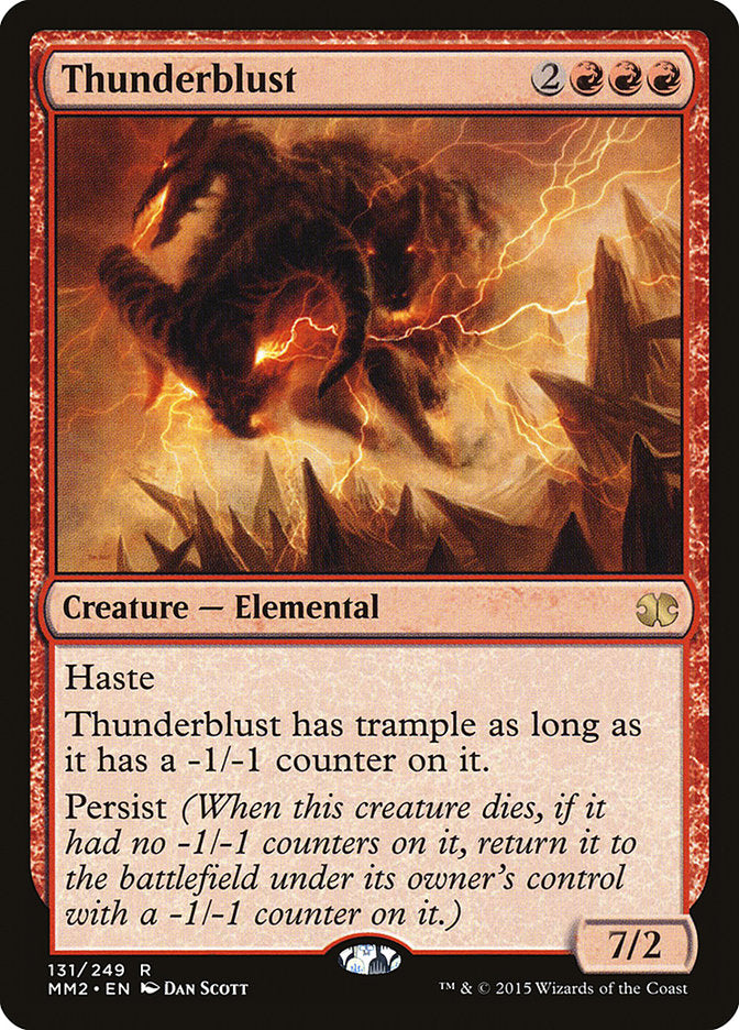 Thunderblust [Modern Masters 2015] | Shuffle n Cut Hobbies & Games