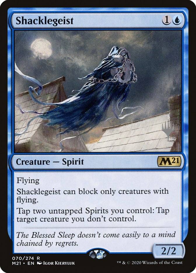 Shacklegeist (Promo Pack) [Core Set 2021 Promos] | Shuffle n Cut Hobbies & Games