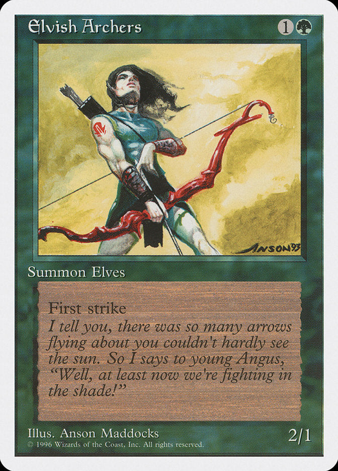 Elvish Archers [Introductory Two-Player Set] | Shuffle n Cut Hobbies & Games