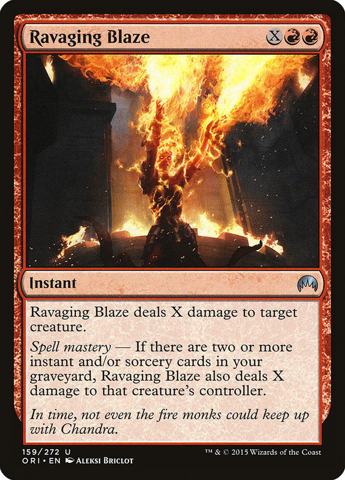 Ravaging Blaze [Magic Origins] | Shuffle n Cut Hobbies & Games