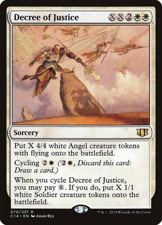 Decree of Justice [Commander 2014] | Shuffle n Cut Hobbies & Games