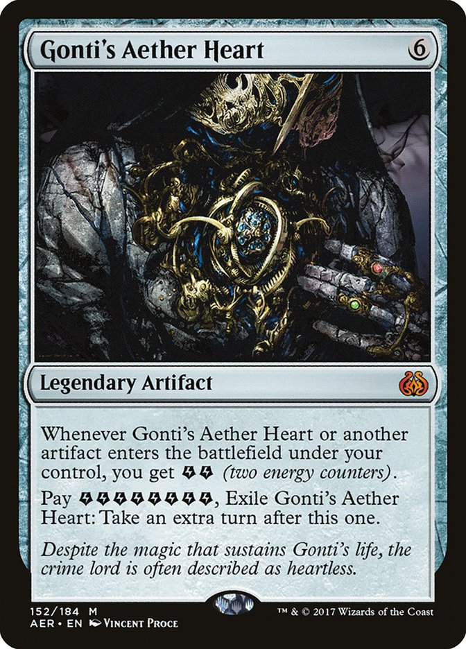 Gonti's Aether Heart [Aether Revolt] | Shuffle n Cut Hobbies & Games
