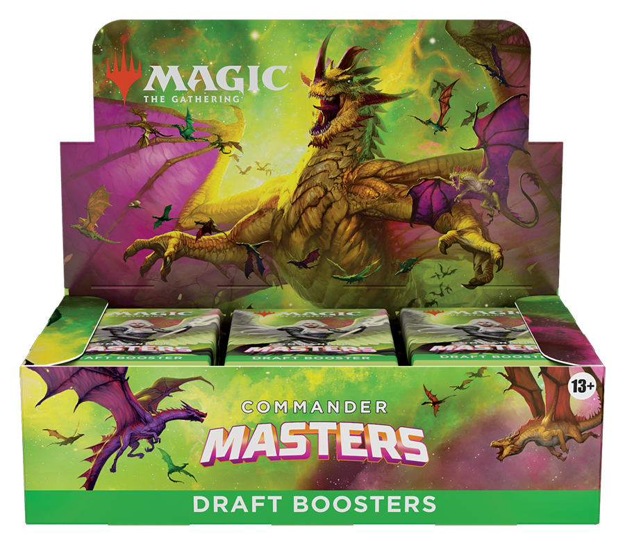 Commander Masters - Draft Booster Box | Shuffle n Cut Hobbies & Games