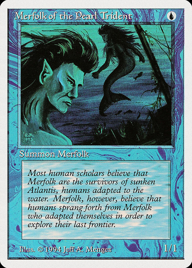 Merfolk of the Pearl Trident [Summer Magic / Edgar] | Shuffle n Cut Hobbies & Games