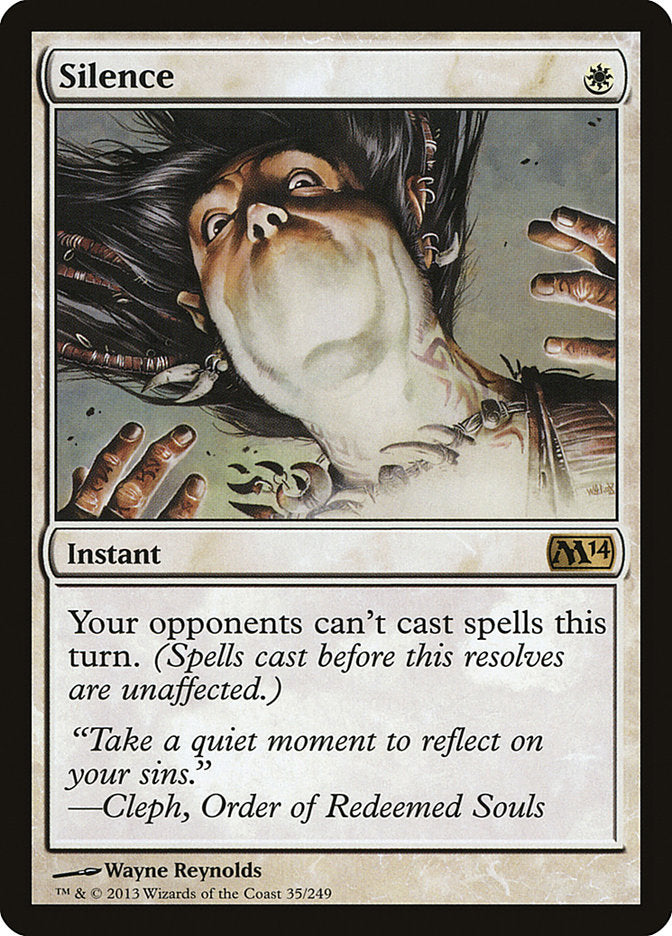 Silence [Magic 2014] | Shuffle n Cut Hobbies & Games