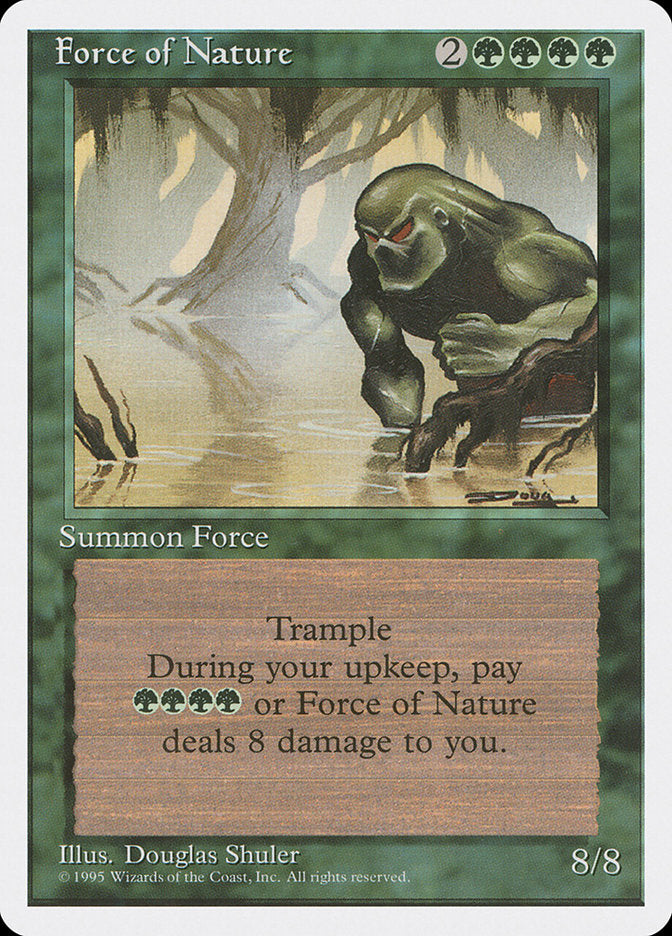 Force of Nature [Fourth Edition] | Shuffle n Cut Hobbies & Games