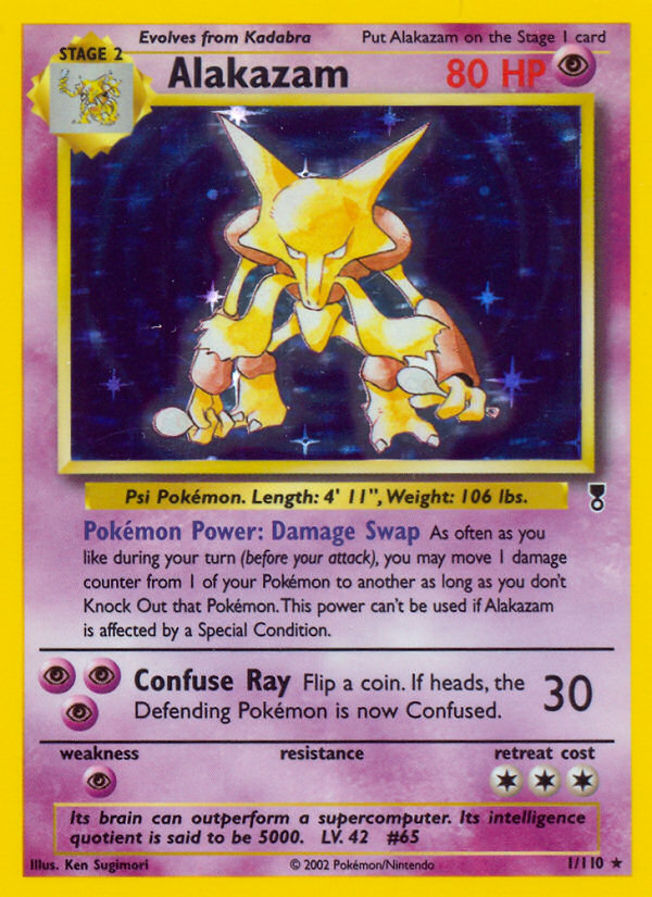 Alakazam (1/110) [Legendary Collection] | Shuffle n Cut Hobbies & Games