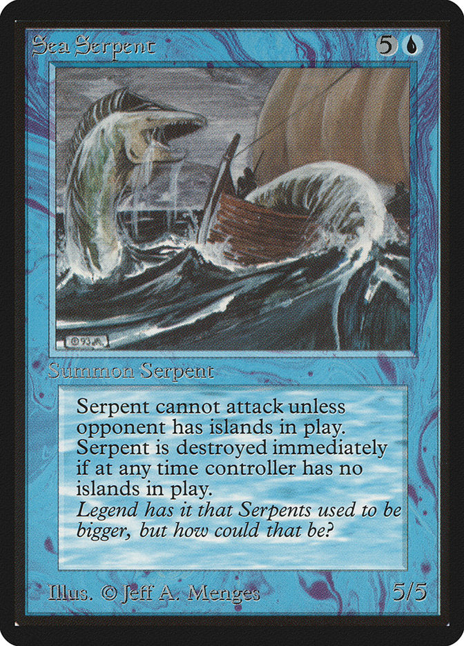 Sea Serpent [Beta Edition] | Shuffle n Cut Hobbies & Games