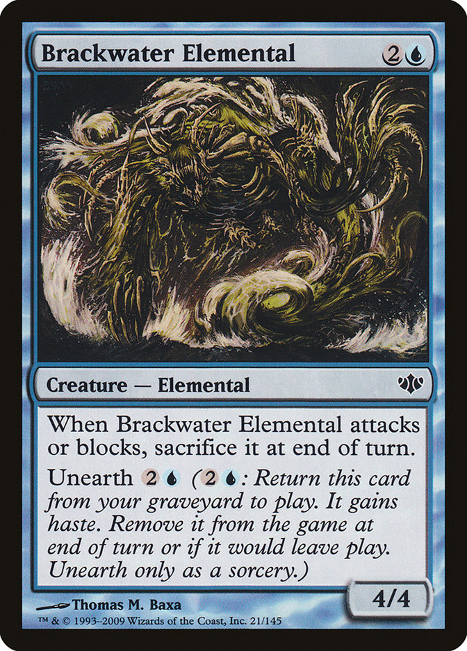 Brackwater Elemental [Conflux] | Shuffle n Cut Hobbies & Games