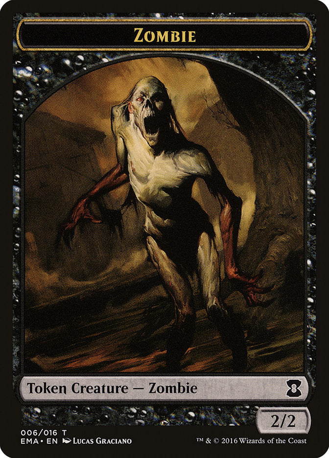 Zombie Token [Eternal Masters Tokens] | Shuffle n Cut Hobbies & Games