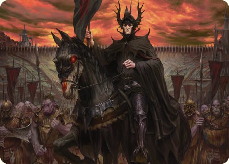 The Mouth of Sauron Art Card [The Lord of the Rings: Tales of Middle-earth Art Series] | Shuffle n Cut Hobbies & Games