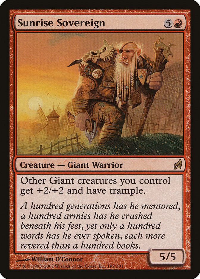Sunrise Sovereign [Lorwyn] | Shuffle n Cut Hobbies & Games