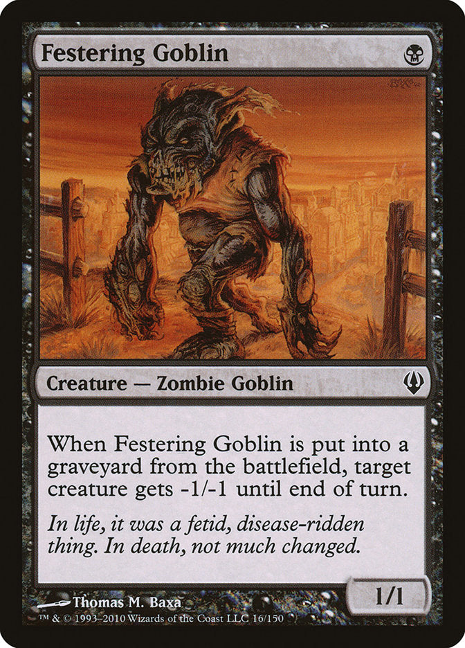Festering Goblin [Archenemy] | Shuffle n Cut Hobbies & Games
