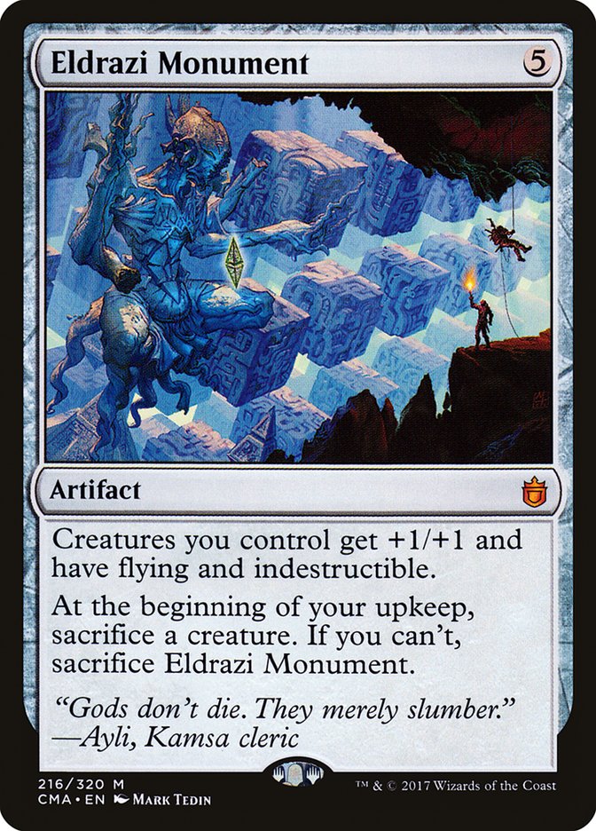 Eldrazi Monument [Commander Anthology] | Shuffle n Cut Hobbies & Games