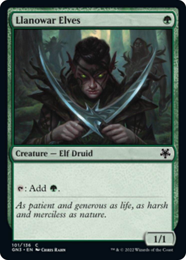 Llanowar Elves [Game Night: Free-for-All] | Shuffle n Cut Hobbies & Games