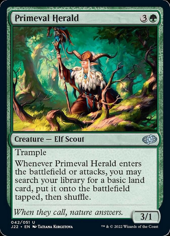Primeval Herald [Jumpstart 2022] | Shuffle n Cut Hobbies & Games