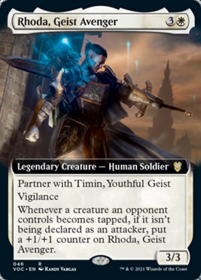 Rhoda, Geist Avenger (Extended Art) [Innistrad: Crimson Vow Commander] | Shuffle n Cut Hobbies & Games
