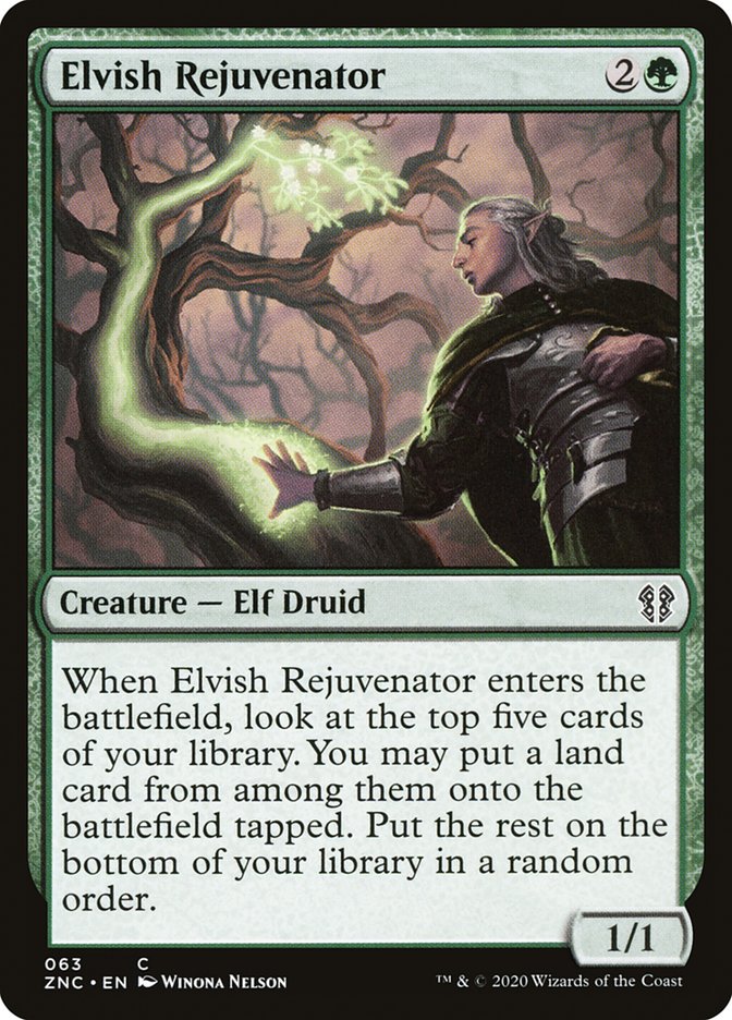 Elvish Rejuvenator [Zendikar Rising Commander] | Shuffle n Cut Hobbies & Games