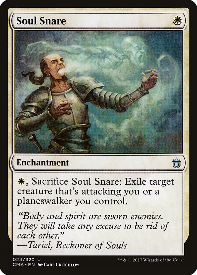 Soul Snare [Commander Anthology] | Shuffle n Cut Hobbies & Games