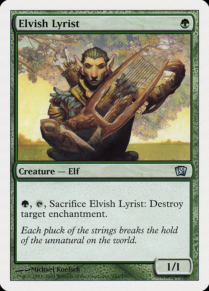 Elvish Lyrist [Eighth Edition] | Shuffle n Cut Hobbies & Games