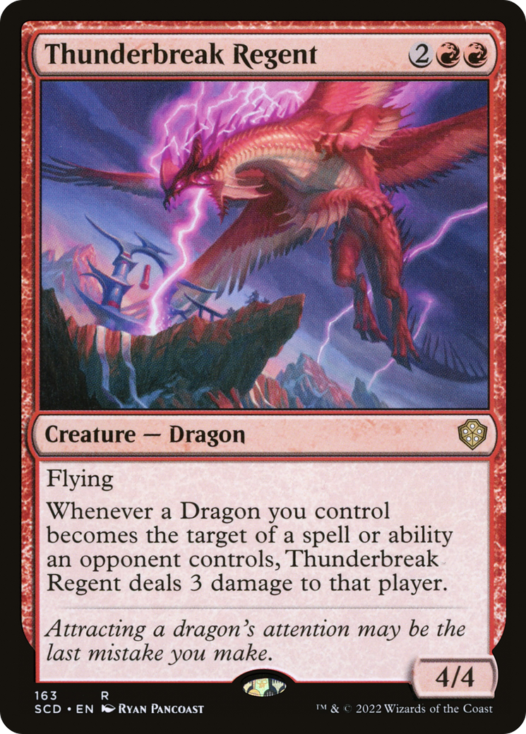 Thunderbreak Regent [Starter Commander Decks] | Shuffle n Cut Hobbies & Games