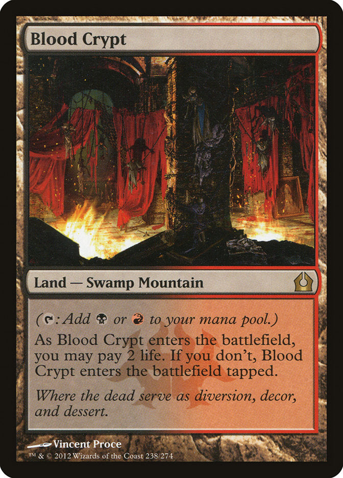 Blood Crypt [Return to Ravnica] | Shuffle n Cut Hobbies & Games