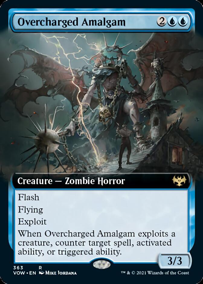 Overcharged Amalgam (Extended Art) [Innistrad: Crimson Vow] | Shuffle n Cut Hobbies & Games