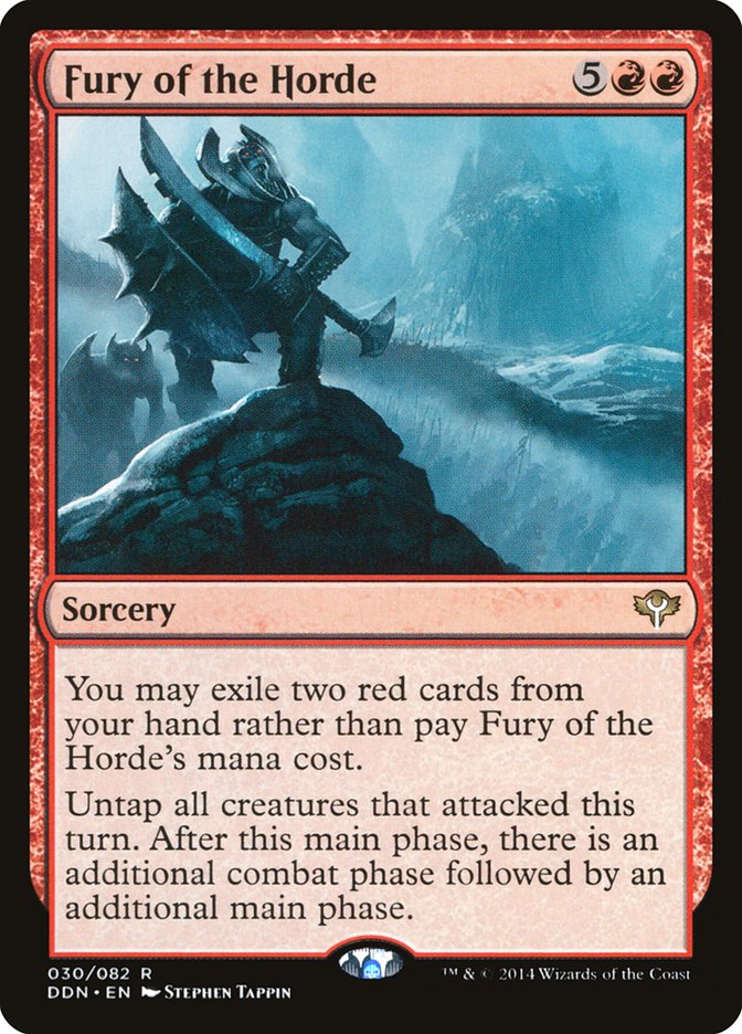 Fury of the Horde [Duel Decks: Speed vs. Cunning] | Shuffle n Cut Hobbies & Games